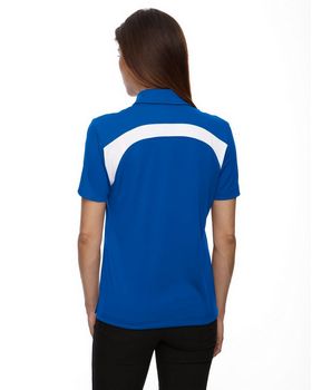 Extreme 75066 Ladies Eperformance Color Block Textured Polo
