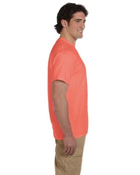 Fruit of the Loom 3930 100% Cotton Short-Sleeve Tee - ApparelnBags.com