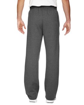 Fruit Of The Loom SF74 Men's Sofspun Open-Bottom Sweatpants with Pockets