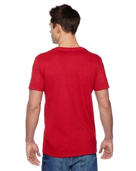 Fruit Of The Loom SFVR Men's 100% Sofspun Cotton Jersey V-Neck T-Shirt