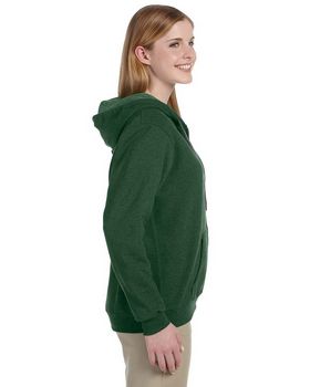 Gildan 18700FL Women's Missy Fit Heavy BlendVintage Full Zip Hooded Sweatshirt