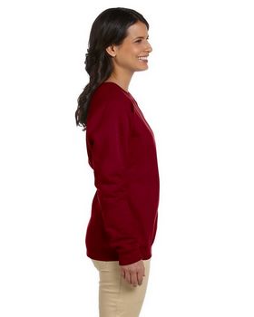 Gildan G180FL Women's Heavy Blend 50/50 Fleece Crew