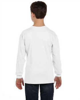 Gildan G540B Youth Heavy Cotton Long Sleeve T Shirt