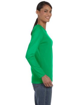 Gildan G540L Women's Heavy Cotton Missy Fit Long Sleeve T Shirt