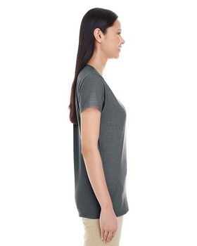 Gildan G6455L Women's Softstyle Deep Scoop T-Shirt
