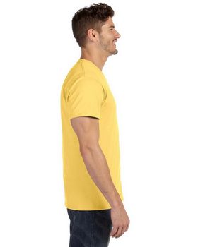 Hanes 498V Men's 100% Ringspun Cotton V Neck T-Shirt