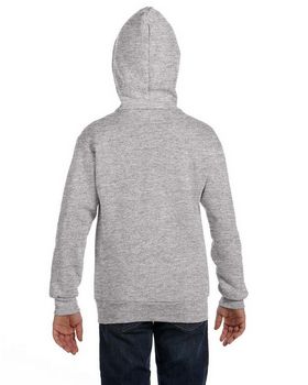 Hanes P480 Youth ComfortBlend 50/50 Full-Zip Hood