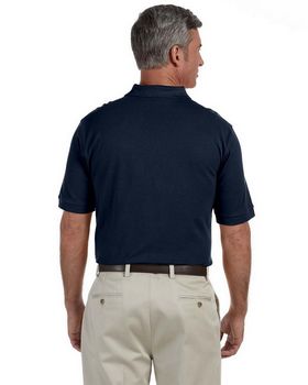 Harriton M200T Men's Tall Ringspun Cotton Pique Short Sleeve Polo