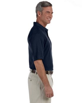 Harriton M200T Men's Tall Ringspun Cotton Pique Short Sleeve Polo