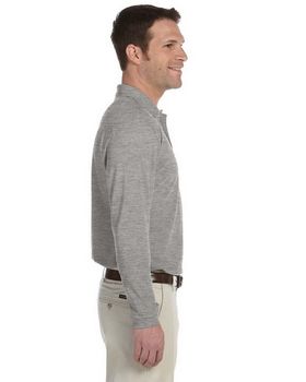 Harriton M265L Men's Easy Blend Long-Sleeve Polo