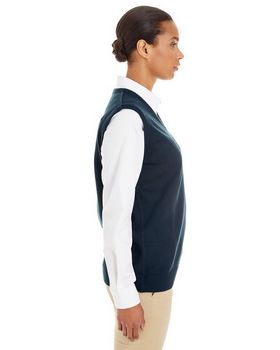 Harriton M415W Women's Pilbloc V-Neck Sweater Vest