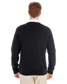Harriton M425 Men's Pilbloc Cardigan Sweater