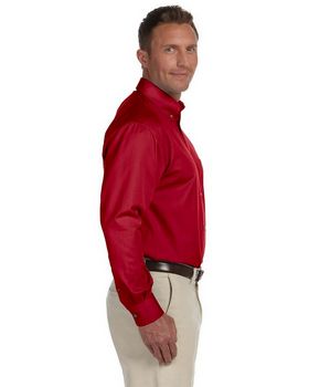 Harriton M500 Men's Easy Blend Twill Shirt With Stain-Release