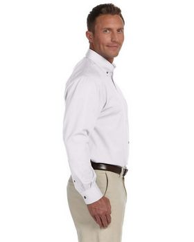 Harriton M500 Men's Easy Blend Twill Shirt With Stain-Release