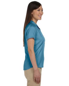 Harriton M570W Women's Bahama Cord Camp Shirt