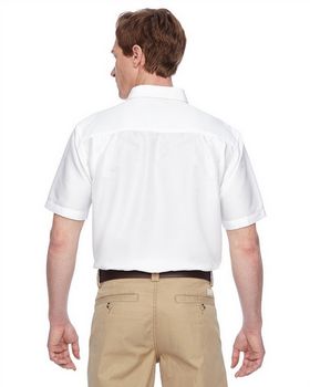 Harriton M580 Men's Key West Short Sleeve Performance Staff Shirt