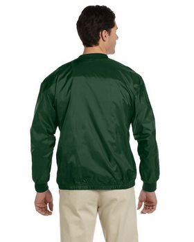 Harriton M720 Men's Athletic V-Neck Pullover Jacket