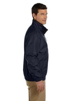 Harriton M740 Men's Fleece Lined Nylon Jacket