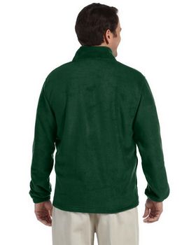 Harriton M980 Men's Quarter Zip Fleece Pullover