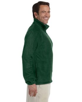 Harriton M980 Men's Quarter Zip Fleece Pullover