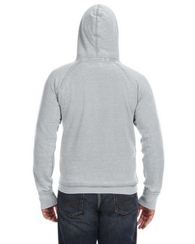 J America J8915 Men's JA Burnout Hooded Sweatshirt