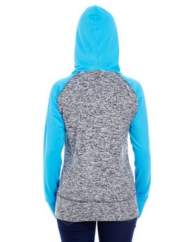 J America JA8618 Ladies Colorblock Cosmic Hood