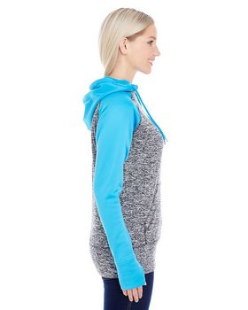 J America JA8618 Ladies Colorblock Cosmic Hood