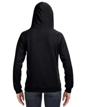 J America JA8836 Women's Sydney Brushed V-Neck Hood