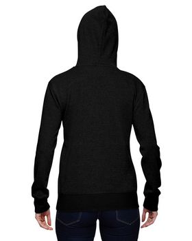 J America JA8860 Women's Glitter French Terry Hood