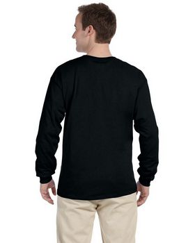 Jerzees 363L Men's HiDENSI-T Cotton Long-Sleeve T-Shirt