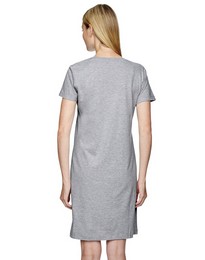 LAT 3522 Women's Fine Jersey Crossover V-Neck Coverup