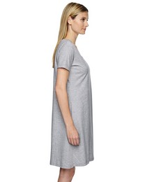 LAT 3522 Women's Fine Jersey Crossover V-Neck Coverup