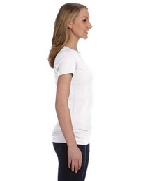 LAT 3616 Girls Ringspun Longer Length T-Shirt