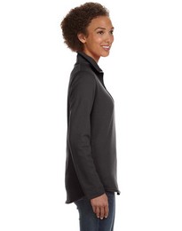 LAT 3764 Women's Quarter Zip Pullover
