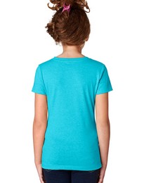 Next Level 3712 Girls Princess CVC Tee