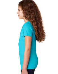 Next Level 3712 Girls Princess CVC Tee