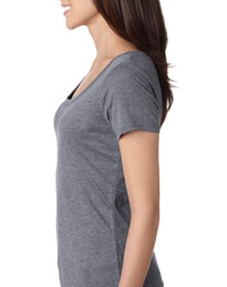 Next Level 6730 Women's Triblend Scoop Tee