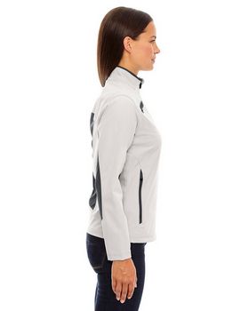 North End 78621 Women's Three-Layer Light Bonded Soft Shell Jacket
