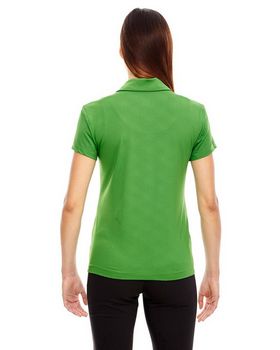 North End 78659 Women's Maze Performance Stretch Embossed Print Polo