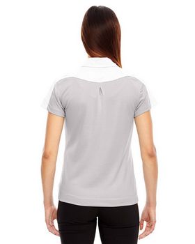 North End 78676 Women's Symmetry Coffee Performance Polo