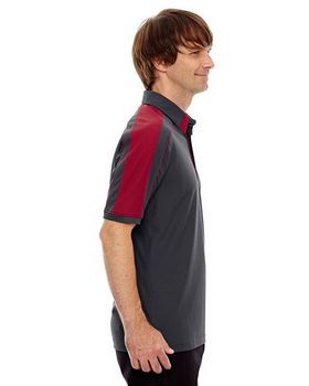 North End 88648 Men's Sonic Performance Polyester Pique Polo