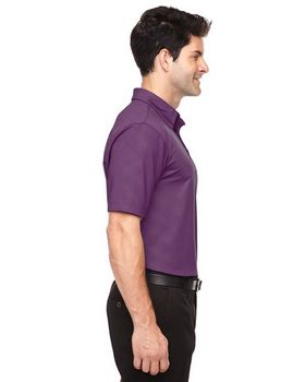 North End 88659 Men's Maze Performance Stretch Embossed Print Polo