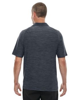 North End  88668 Men's Barcode Performance Stretch Polo