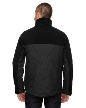 North End 88679 Men's Innovate Hybrid Insulated Soft Shell Jacket