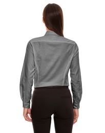 North End 77038 Women's Windsor Long Sleeve Oxford Shirt