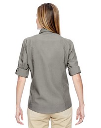 North End 77046 Women's Excursion FBC Textured Performance Shirt