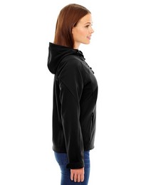 North End 78166 Women's Prospect Soft Shell Jacket With Hood