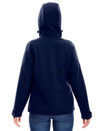 North End 78166 Women's Prospect Soft Shell Jacket With Hood