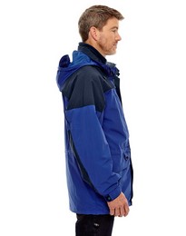 North End 88006 Men's 3-In-1 Two-Tone Parka