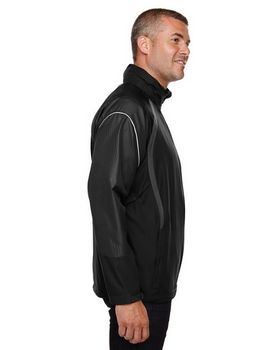 North End 88168 Men's Sirius Lightweight Jacket With Embossed Print